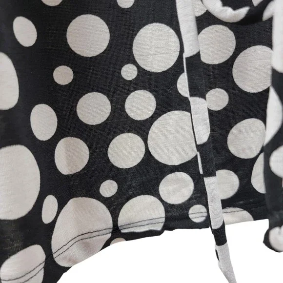 Vintage 90s Wet Seal Dressy Tank Top Blouse Womens S / M Embellished Polkadot - Picture 9 of 16